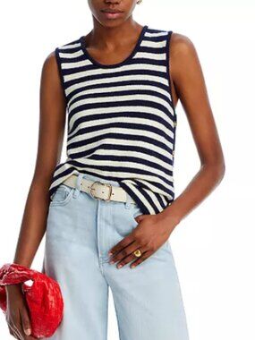Frame Mariner Sweater Vest with Gold Buttons